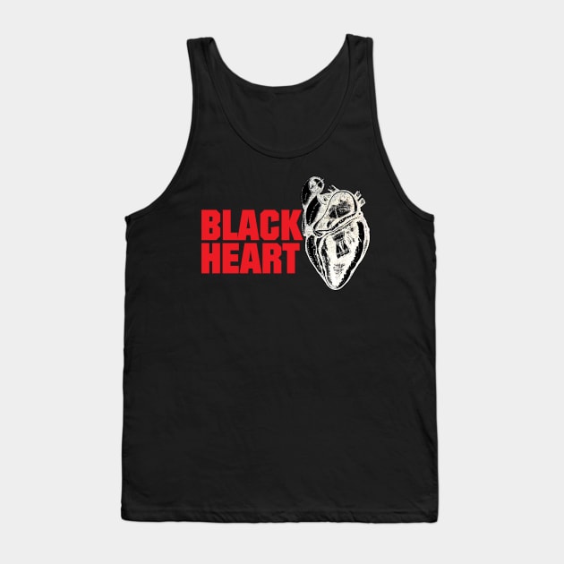 Black Heart Tank Top by artpirate